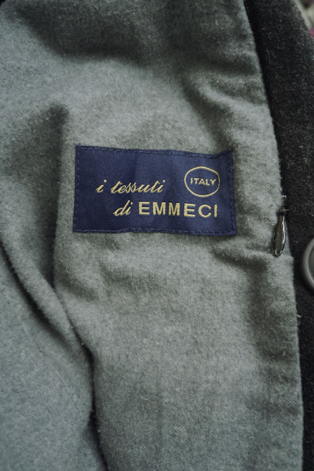 빈티지 차콜 더블 코트 울 자켓 상품이미지9