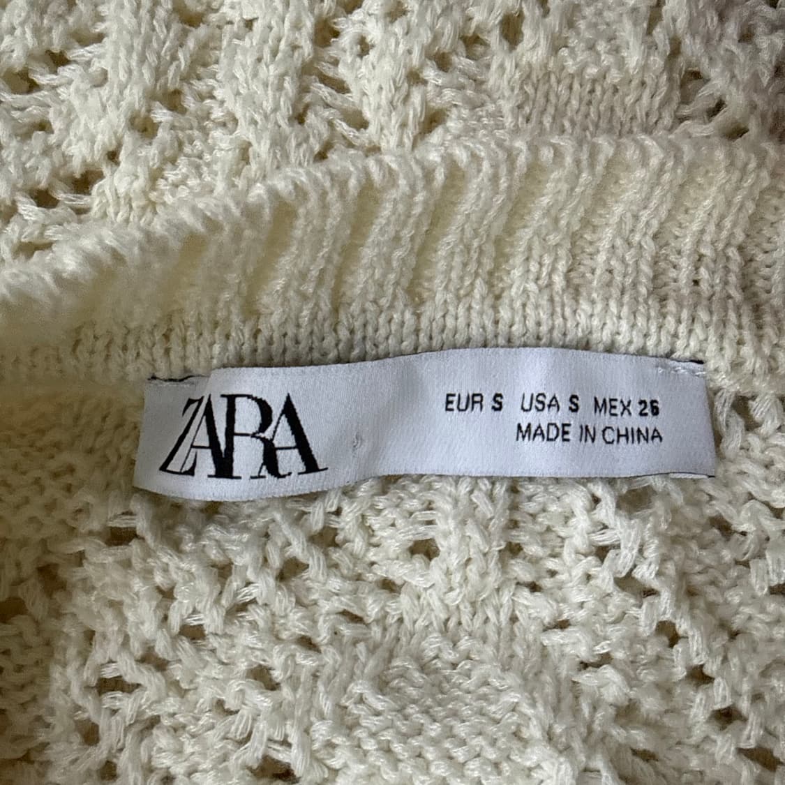 S 자라 반팔 스웨터 0311T 상품이미지3