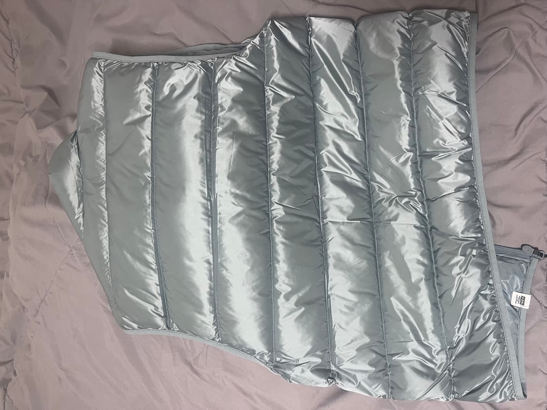 에이프 조끼패딩 블루그레이 상품이미지2