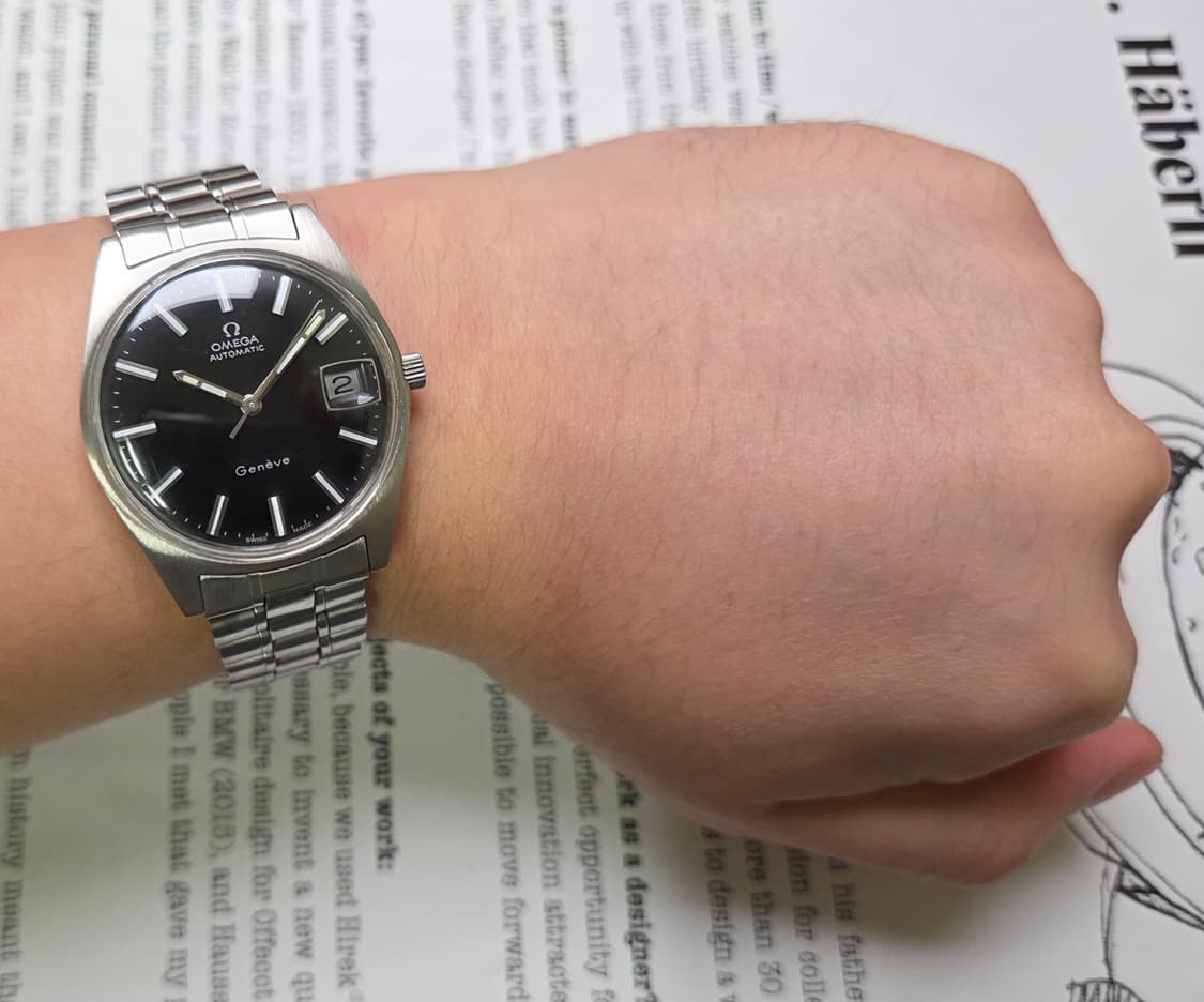 빈티지 오메가 제네브 단풍무브(cal.565) 브레이슬릿 ver. 상품이미지6