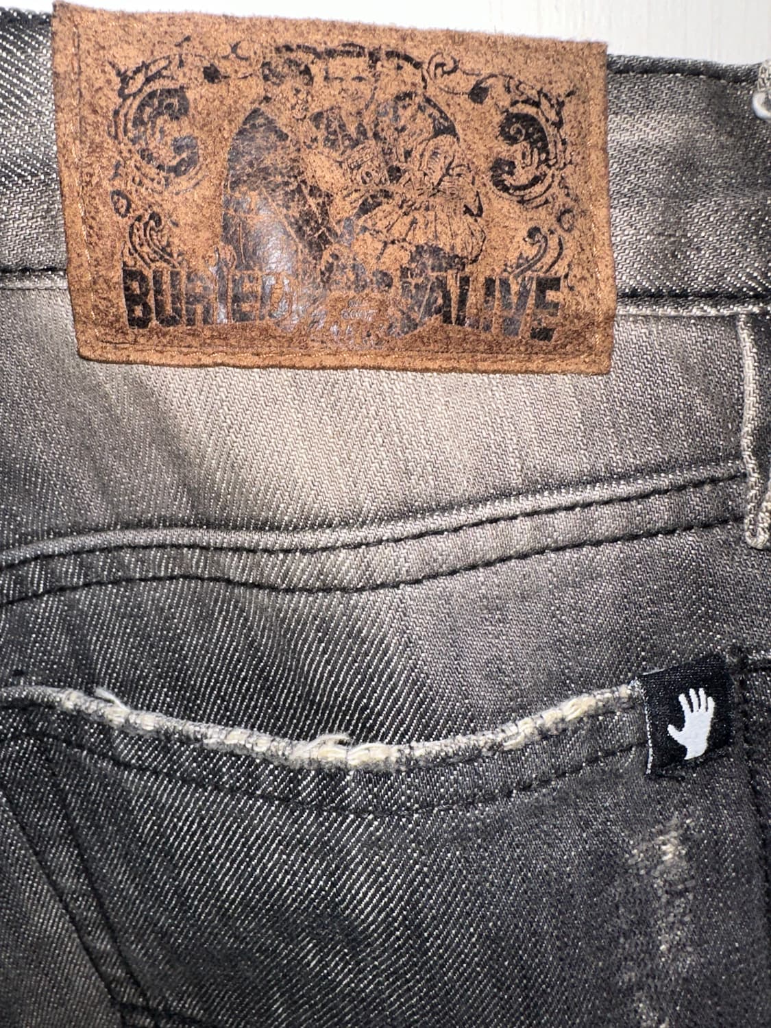 Buried alive distressed denim  상품이미지7