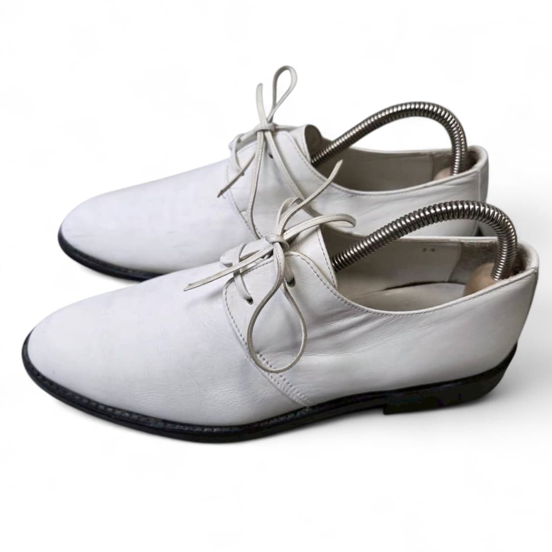 꼼데가르송 트리콧 레이디스 레더 드레스슈즈 상품이미지4