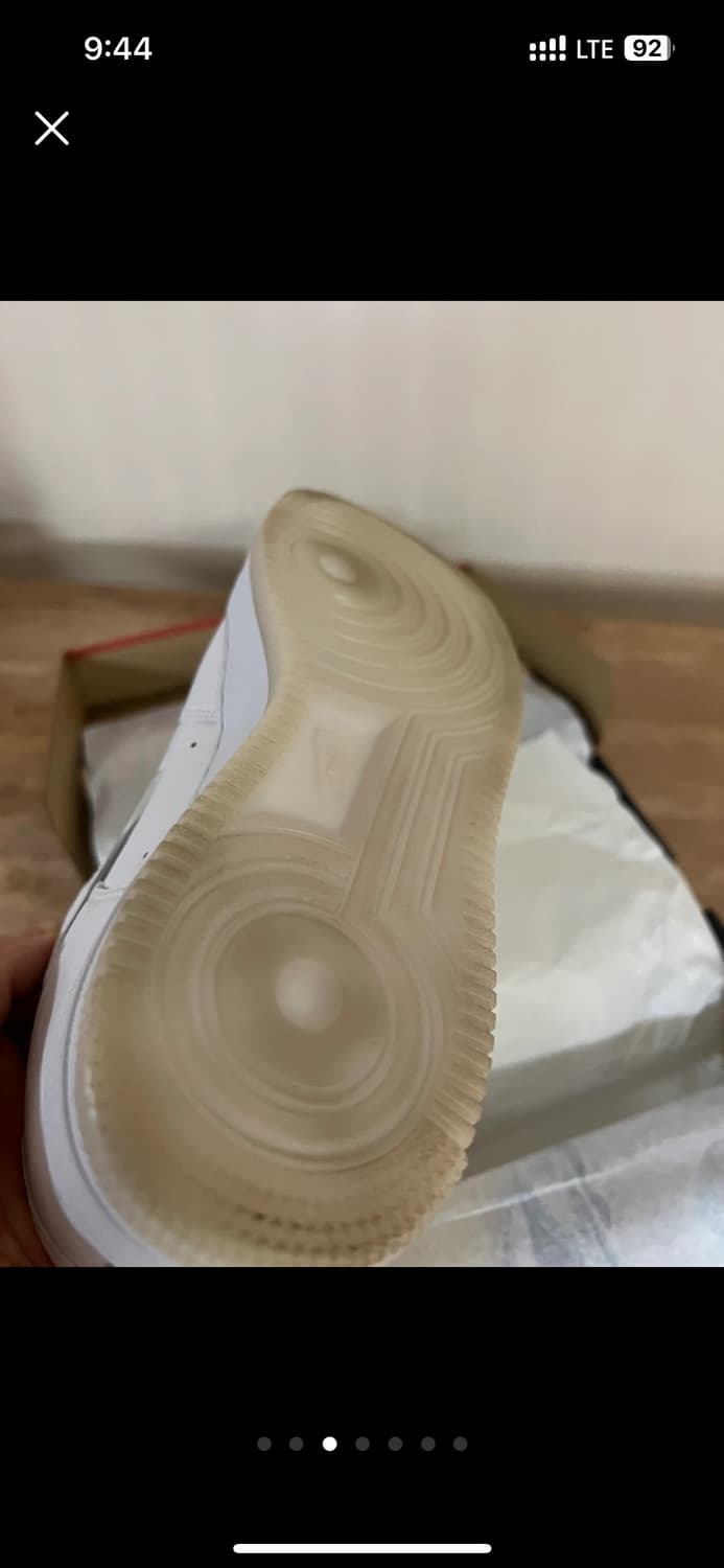 나이키 에어포스1 화이트 쥬얼 뽈록이 상품이미지3