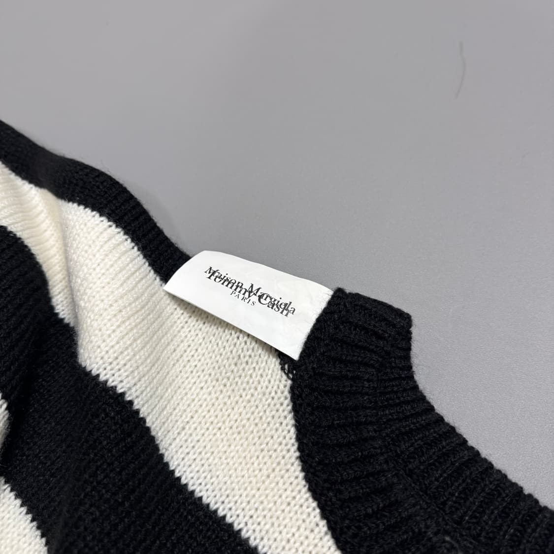 Maison Margiela x Tommy cash 스트라이프 패턴 니트 상품이미지5