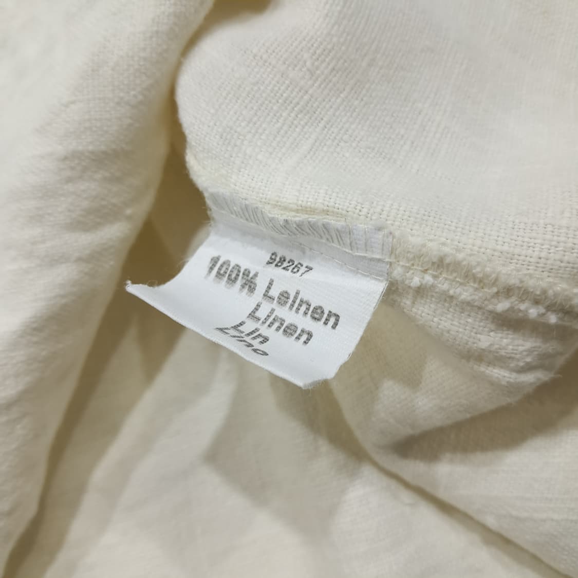 CL888 XL 컨트리라인 90s 독일 트라흐텐 바라리안 린넨 알펜 셔 상품이미지5