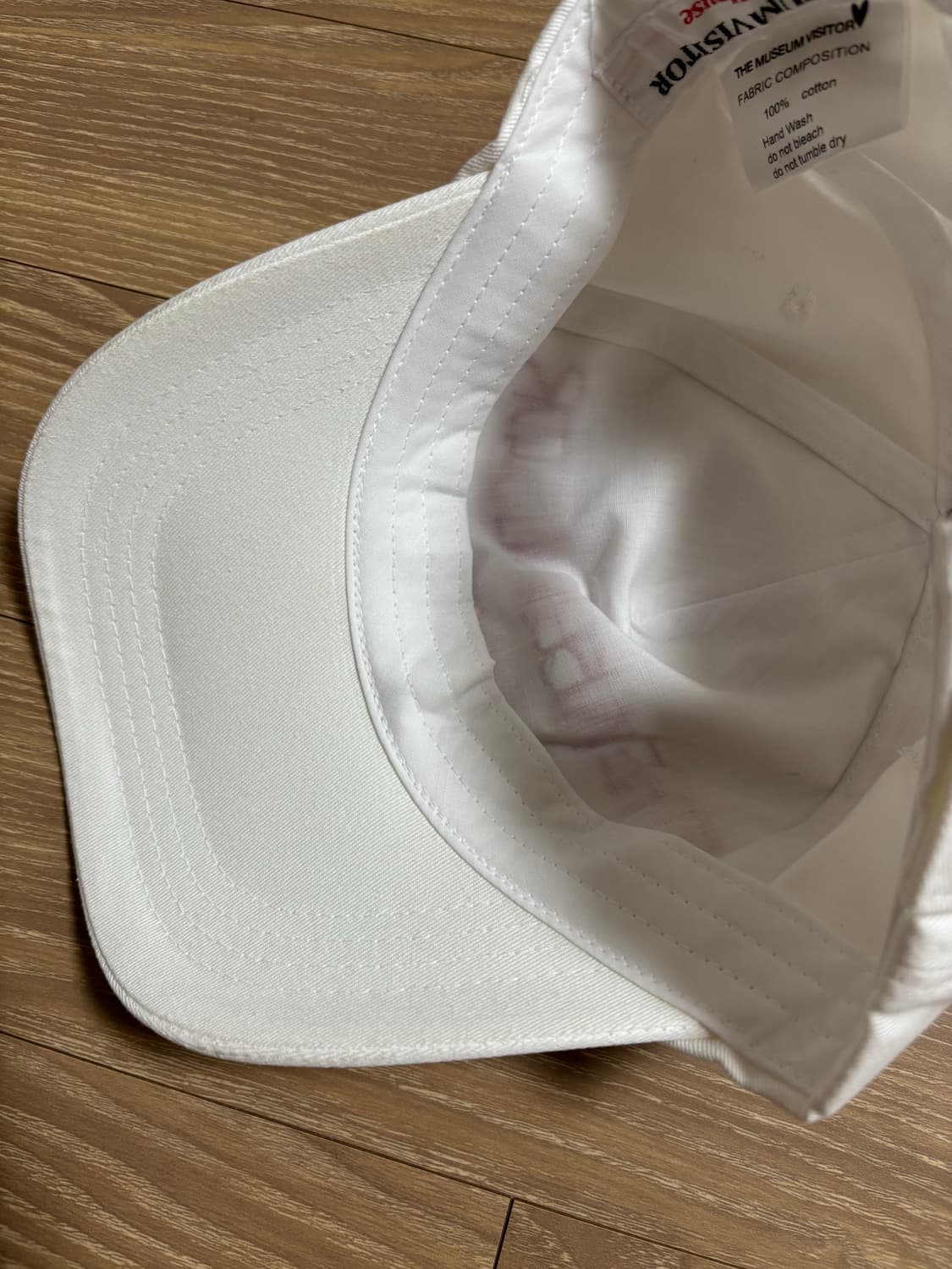 ART / DESIGN STUDIO BALL CAP (WHITE) 상품이미지5