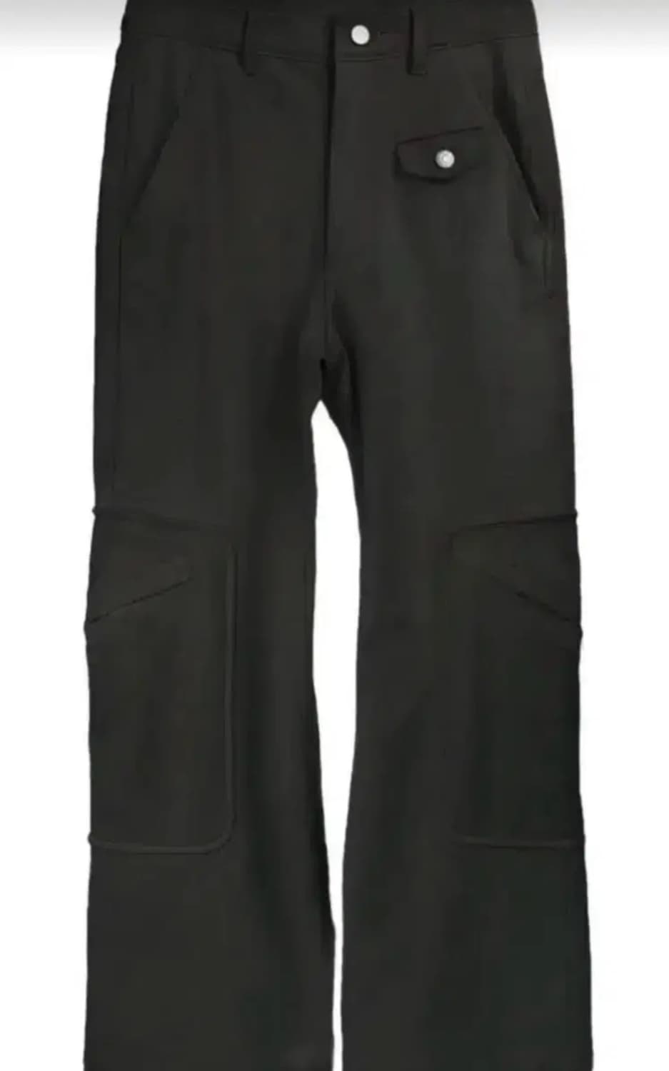 본네 bonnae 스웨이드 팬츠 블랙 1사이즈 상품이미지2