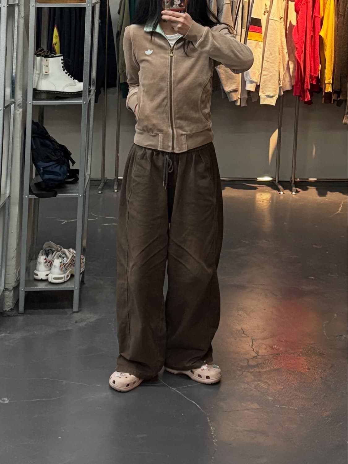 아디다스 벨벳 트랙탑 집업자켓 A3032 상품이미지1