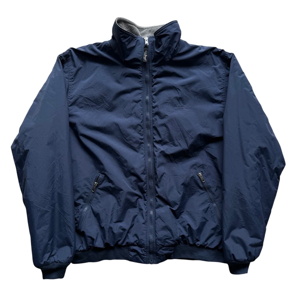 00s LL Bean 웜업 자켓 네이비 상품이미지1