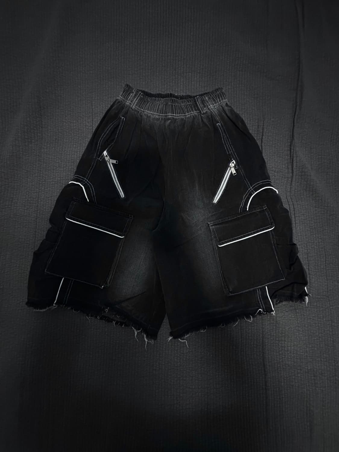 RSSC WASHING CARGO DENIM BERMUDA PANTS  상품이미지2