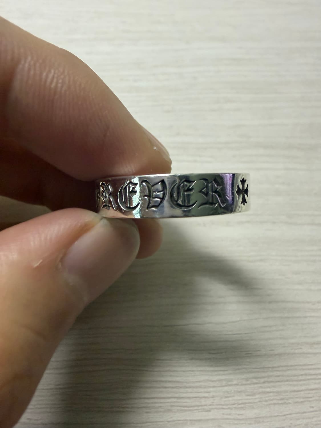 [us10] 크롬하츠 포에버 링 반지 6미리 상품이미지5