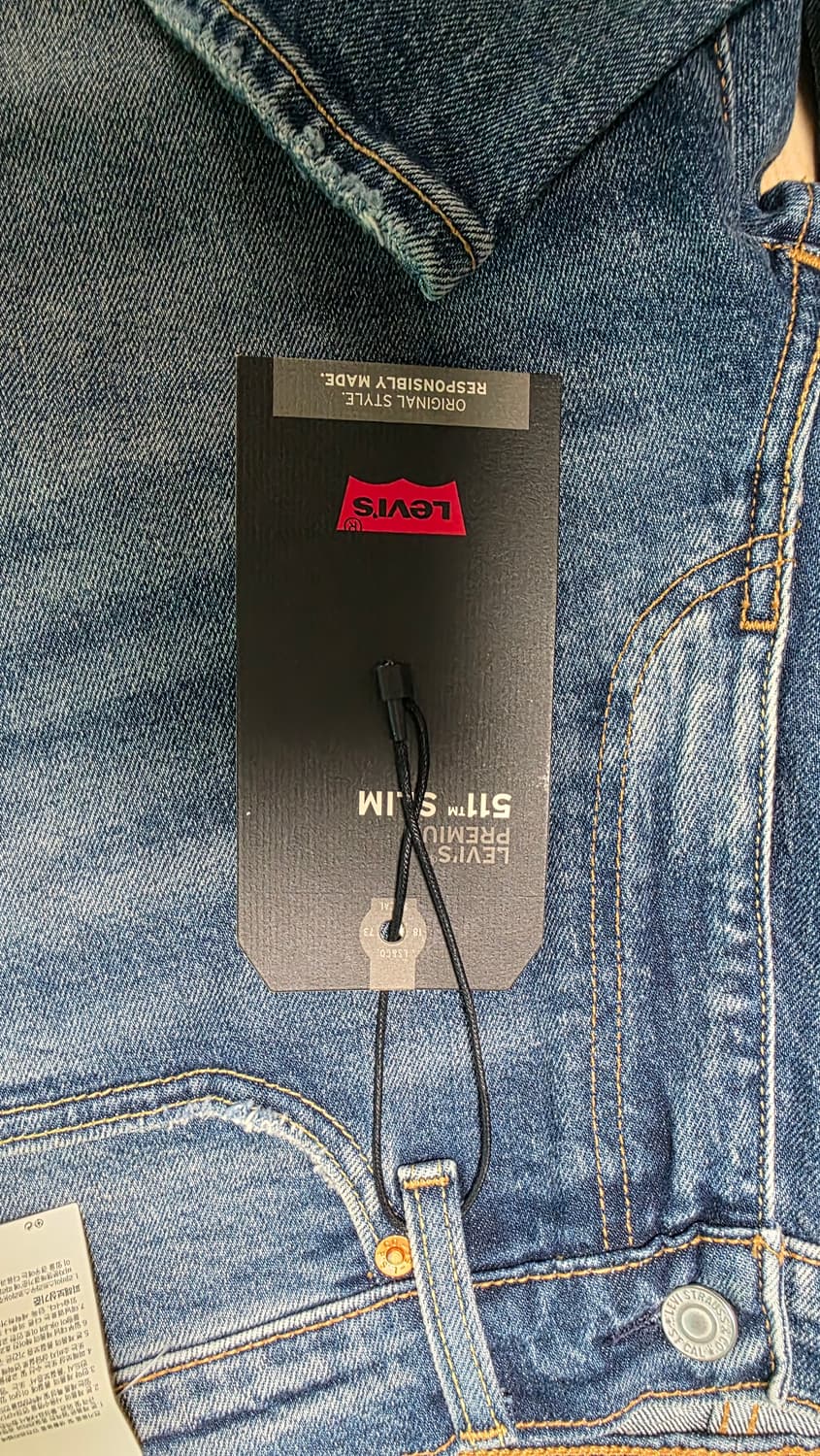 511™ 슬림핏 셀비지 진 _04511-4634 상품이미지8