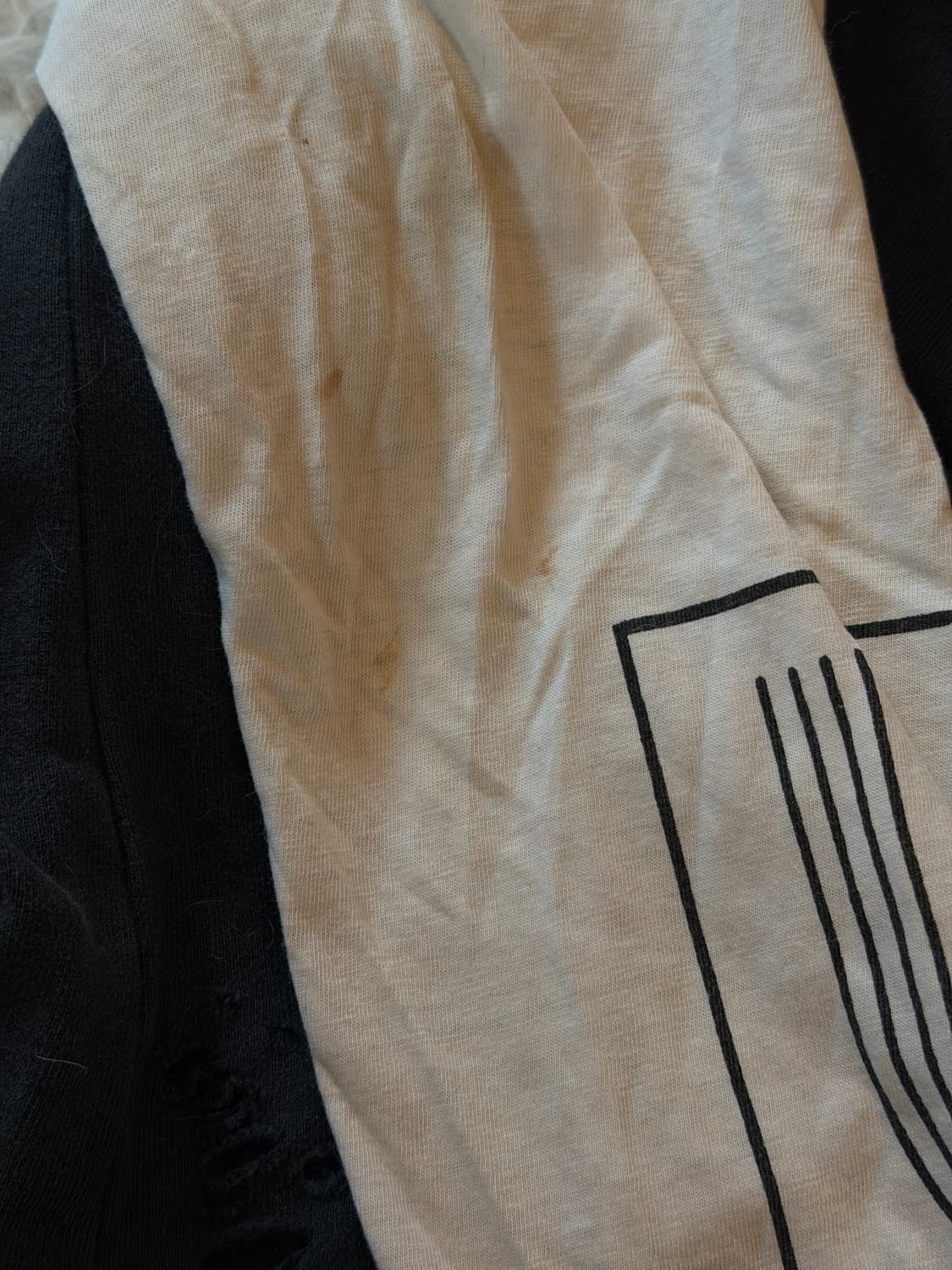 언더커버 T기 데미지 후드 상품이미지7