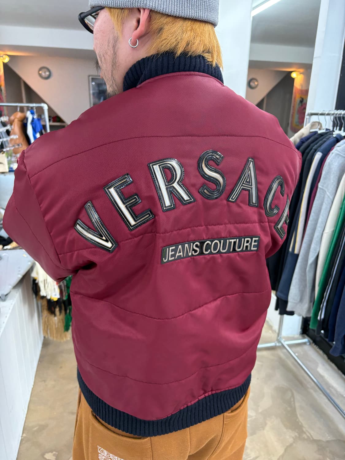 80년도 베르사체 진스 꾸띠르 아카이브 자켓 상품이미지4