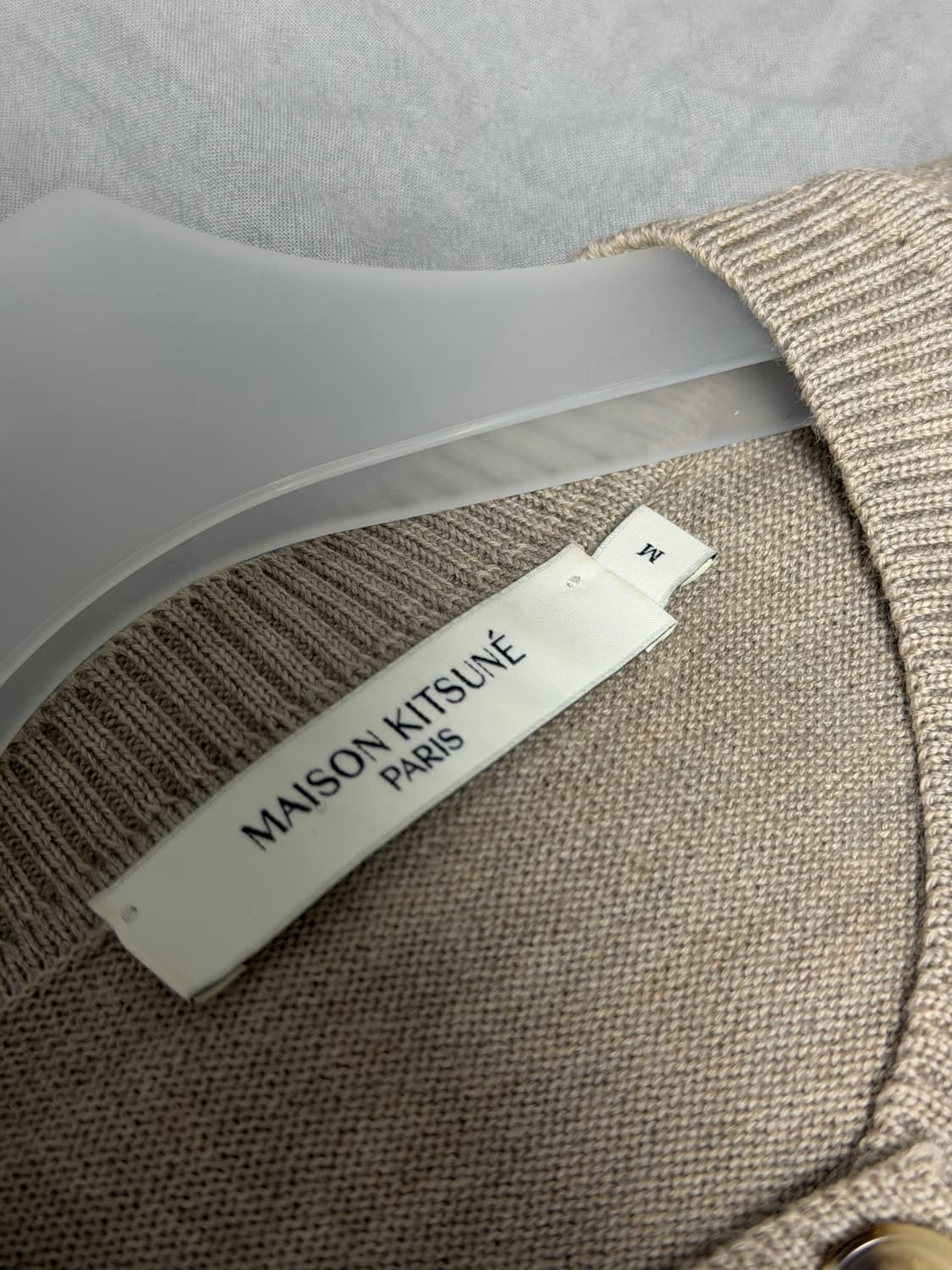 메종키츠네 가디건 M사이즈 상품이미지3