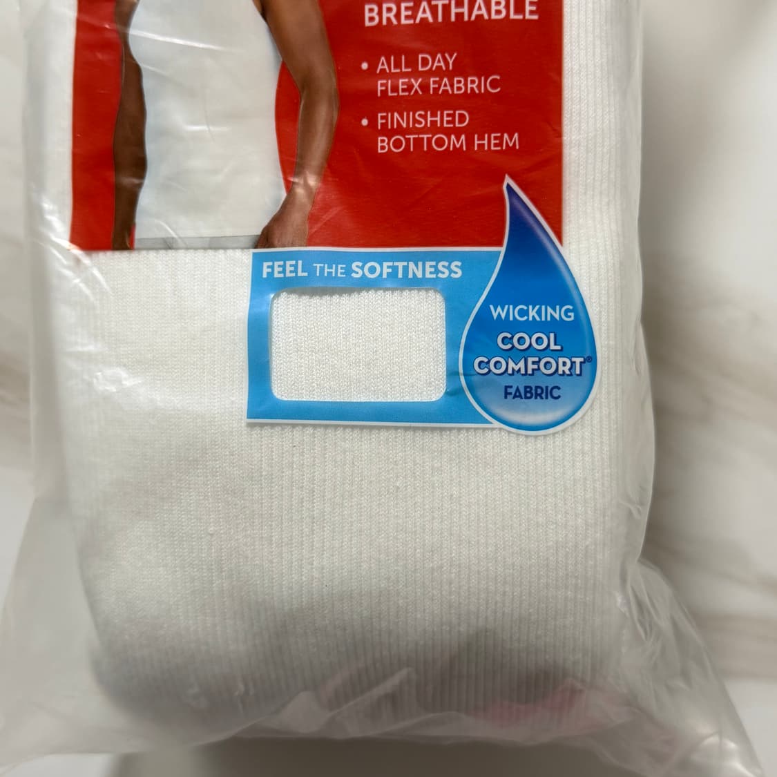 (M) Hanes 헤인즈 나시 민소매 탱크탑 6팩 상품이미지3