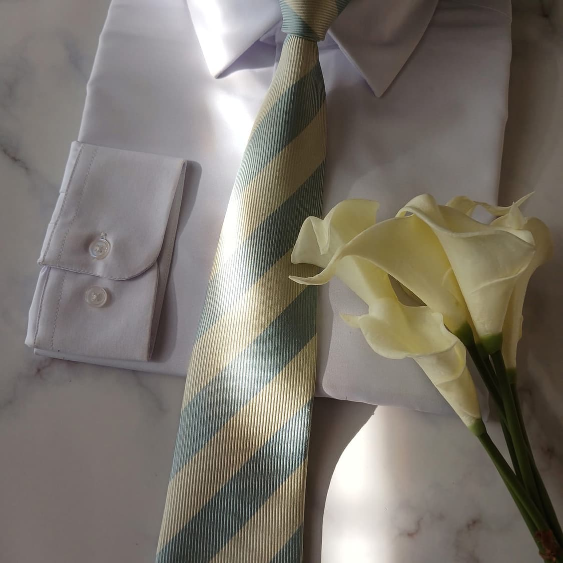 지안프랑코 페레 실크 스트라이프 넥타이 8.8cm A등급 A18848
 상품이미지4