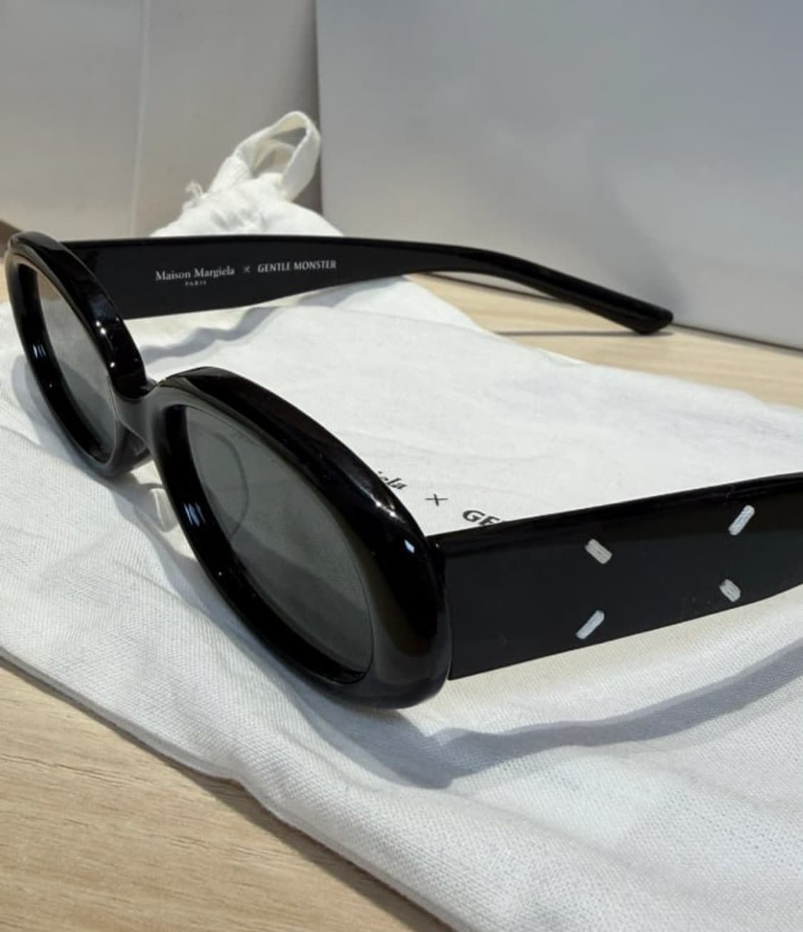 (급처)젠틀몬스터마르지엘라 블랙 선글라스 상품이미지1