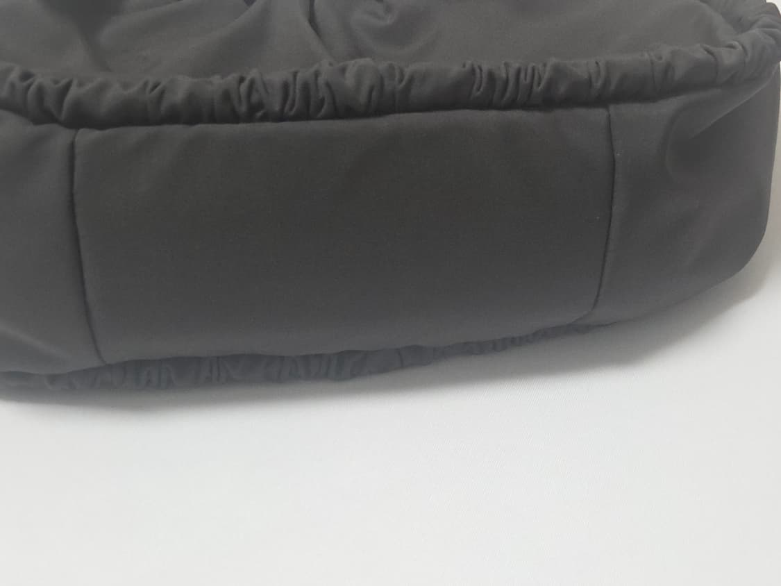 Yohji Yamamoto 요지야마모토 나일론 셔링 숄더백 토트백 차콜 상품이미지9