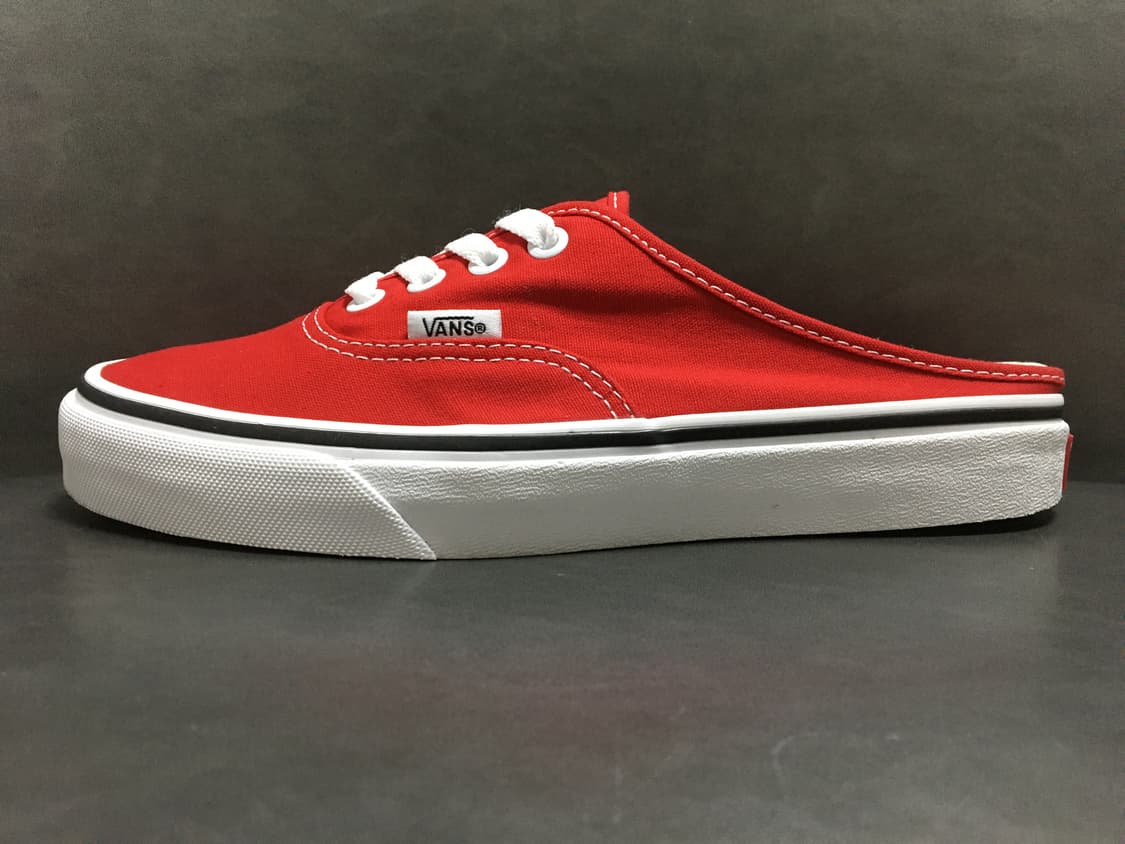 [240mm] 반스 어센틱 뮬 레드 Vans 상품이미지2