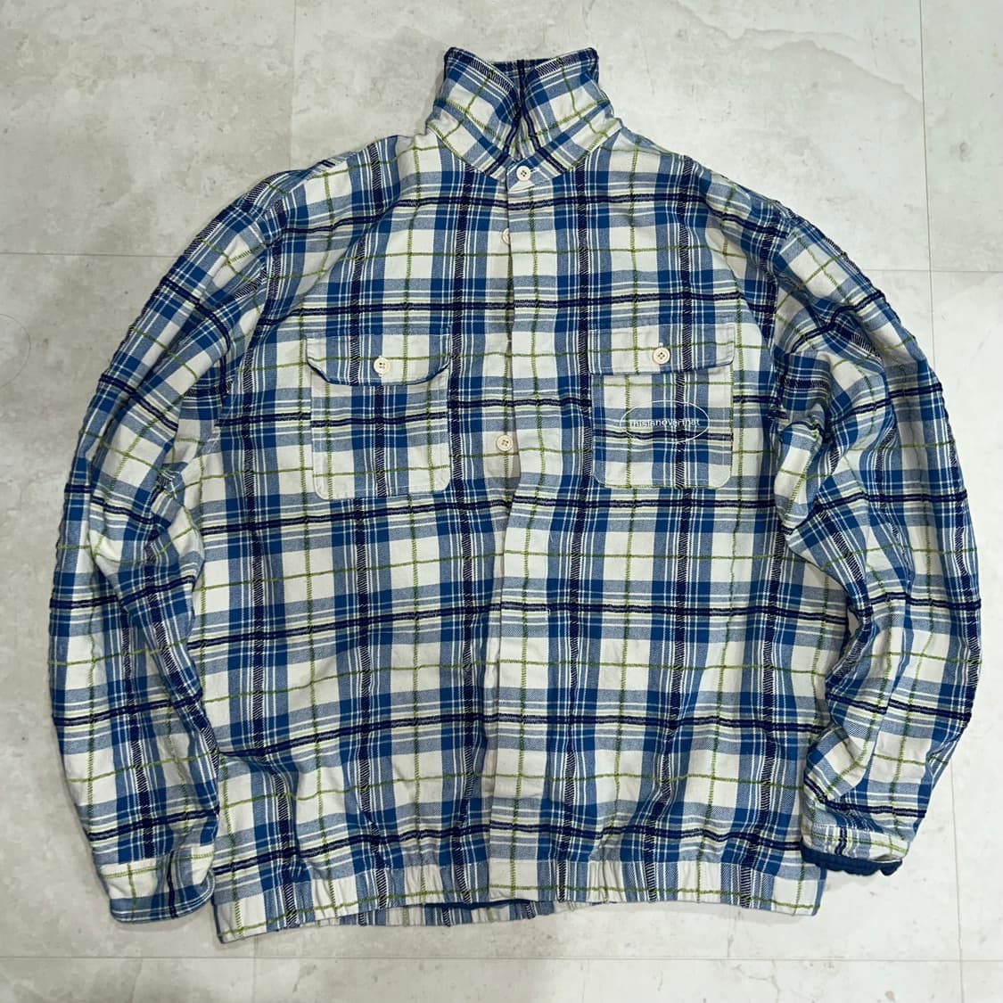 thisisneverthat 디스이즈네버넷 체크 남방 상품이미지1