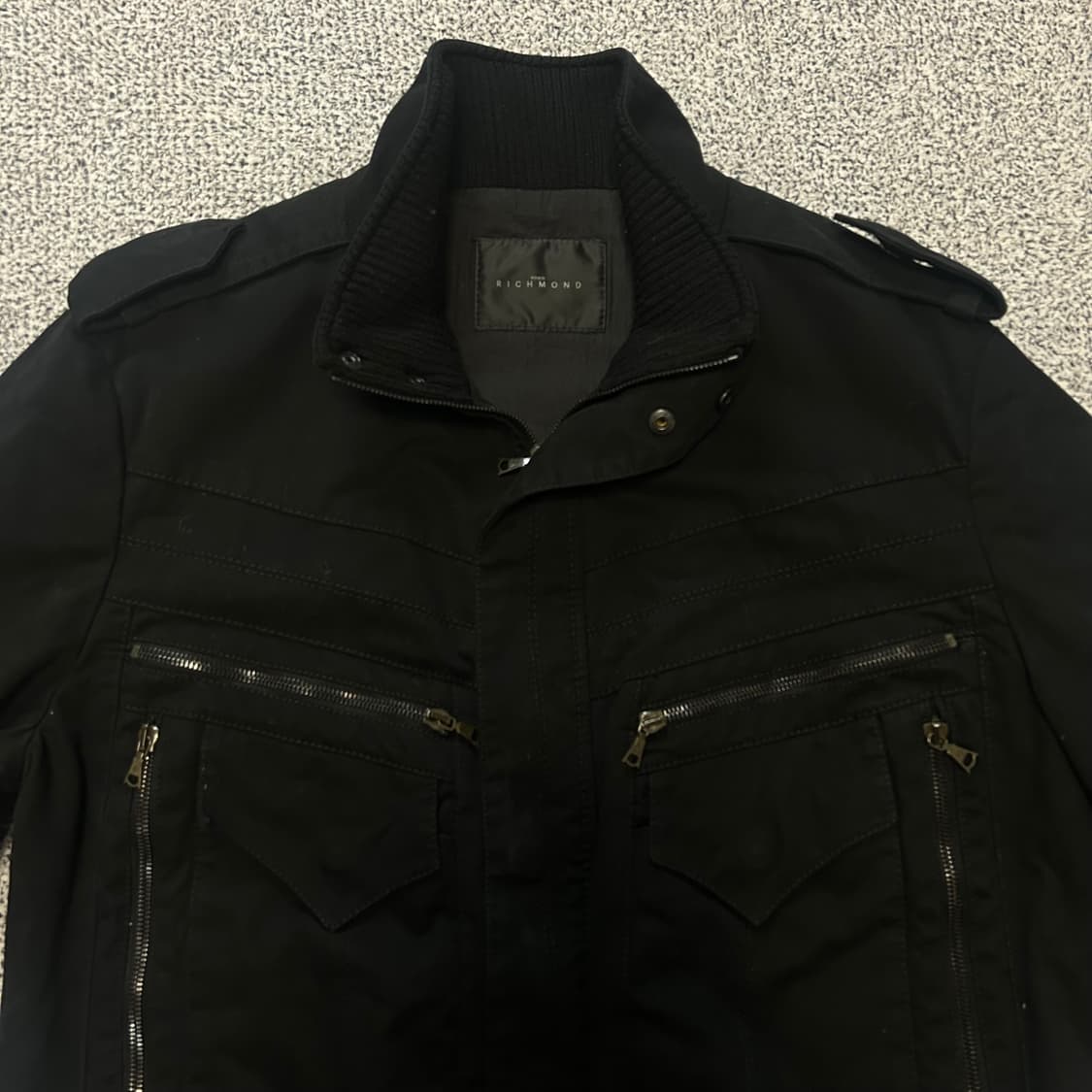 John Richmond Military Zip Jacket. 상품이미지6
