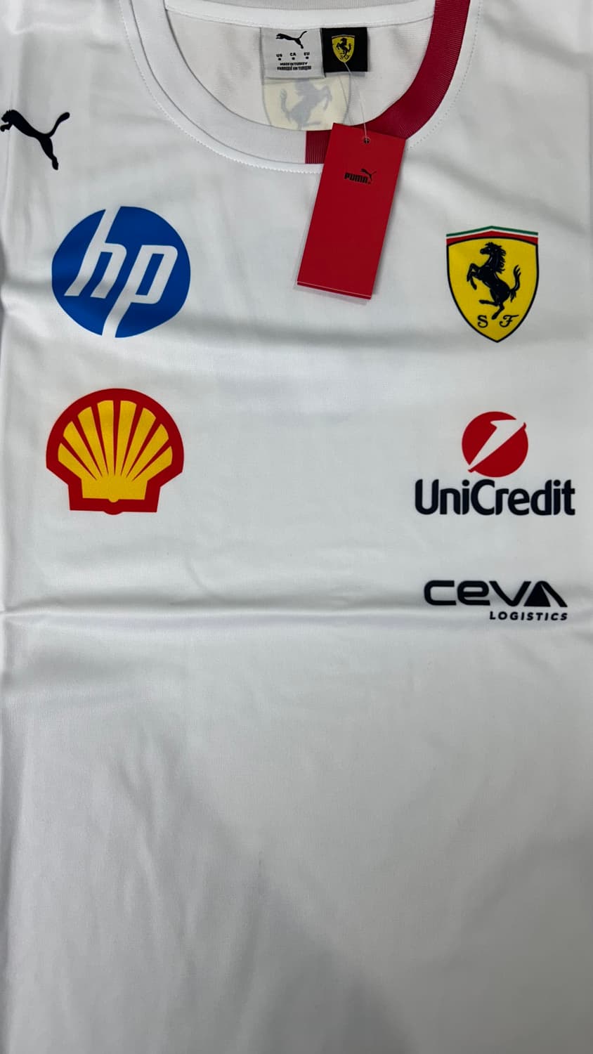 F1 페라리 반팔 유니폼 새상품 상품이미지2