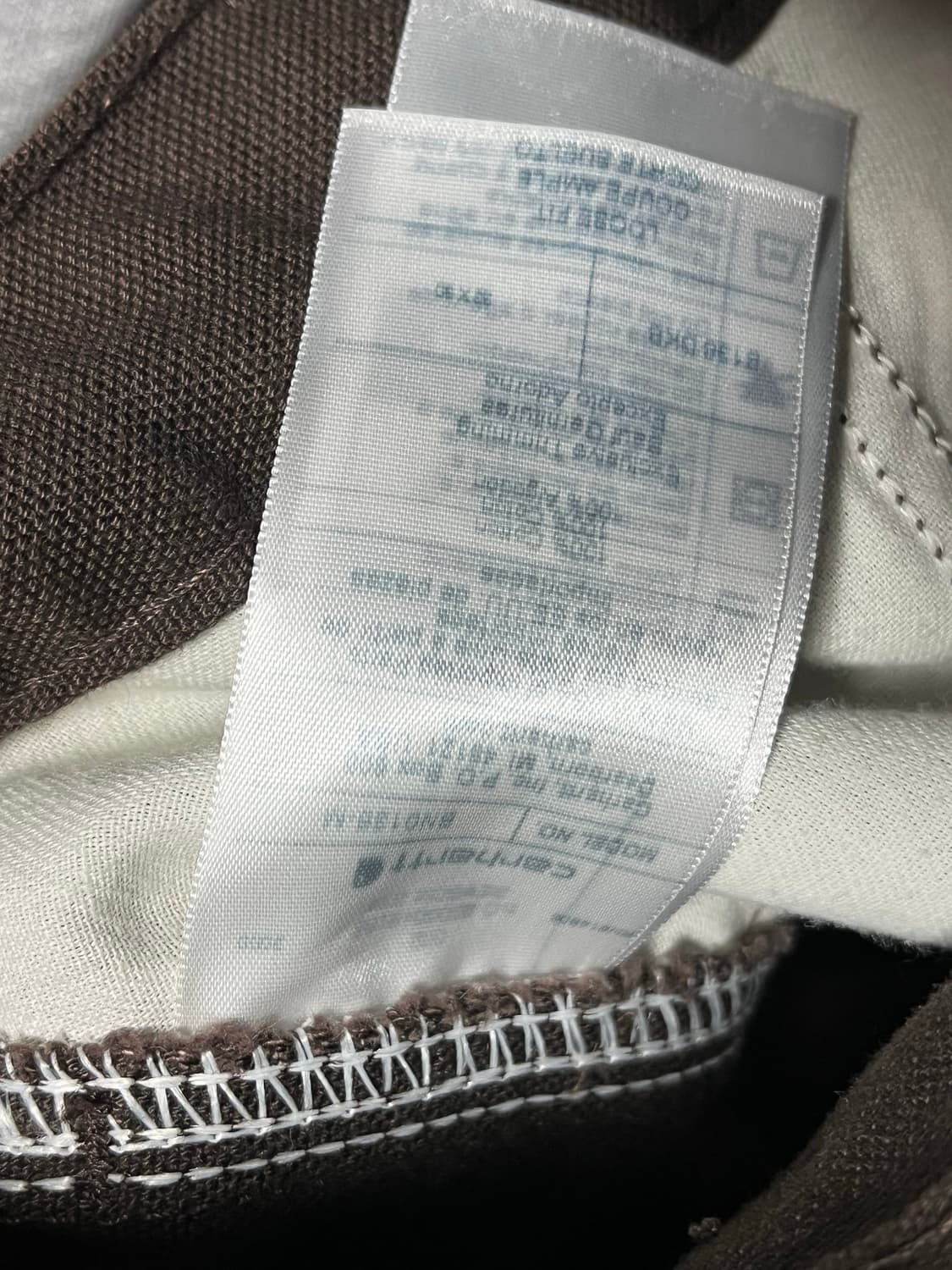 Carhartt double knee pants brown 상품이미지5