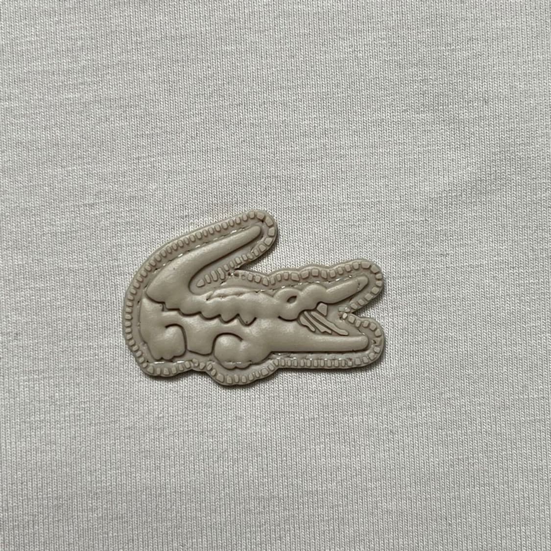  LACOSTE 반팔 티 베이지 XL 상품이미지2