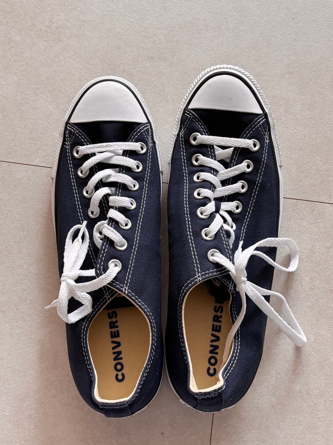 크롬하츠 아들내미도 다시 신는 올스타 로우 - 네이비 300 상품이미지3