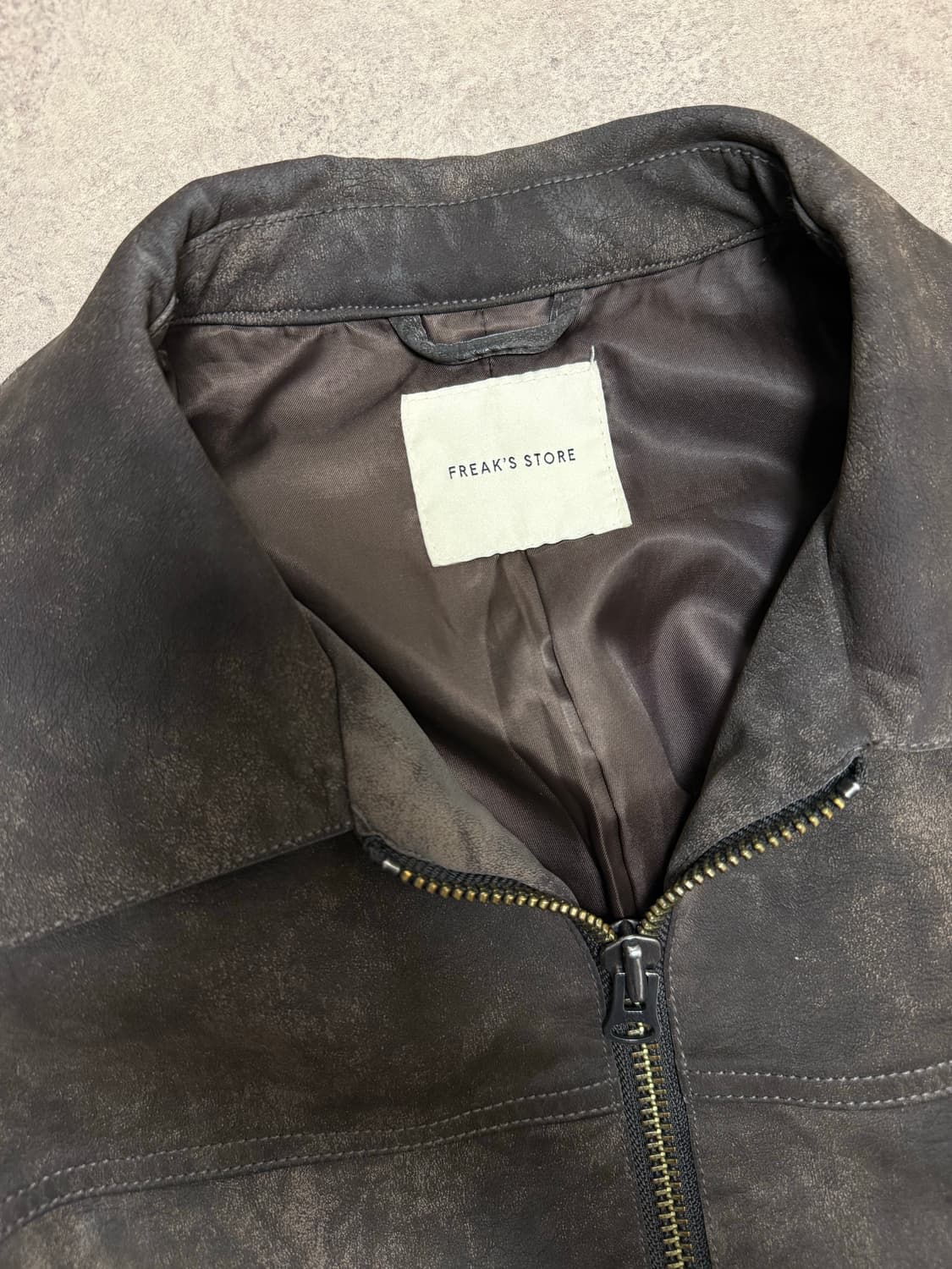 [FREAK’S STORE] 일본 편집숍  레더 자켓 상품이미지3