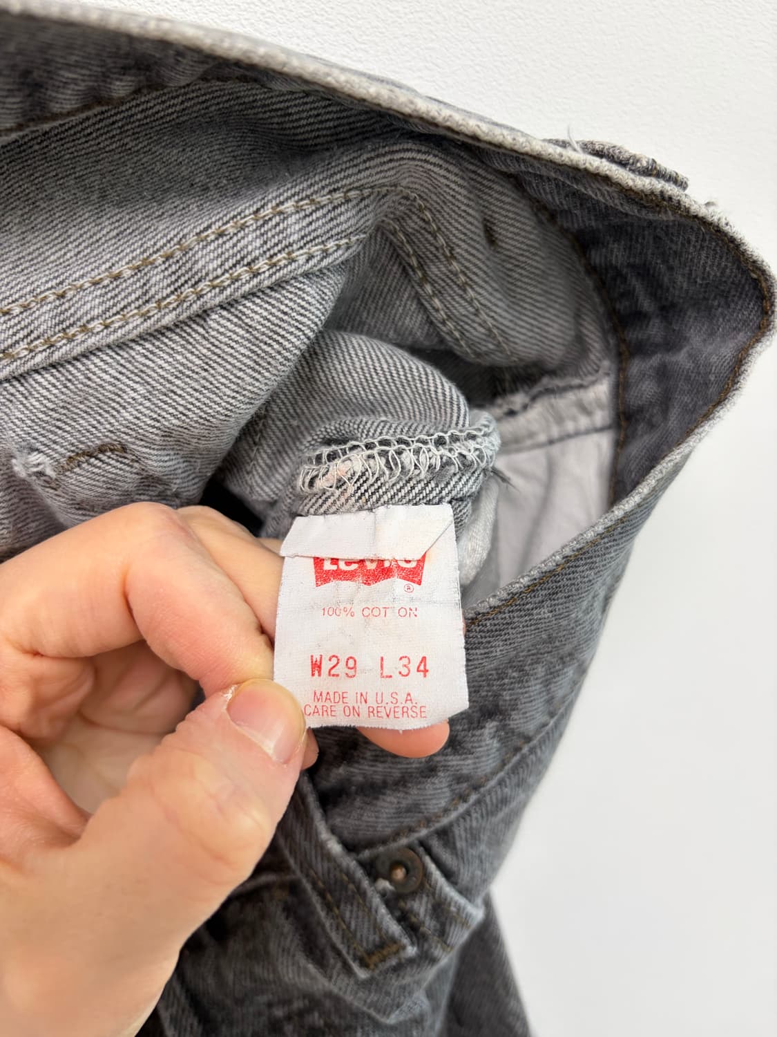 리바이스 501 데님팬츠 (28inch) 상품이미지6