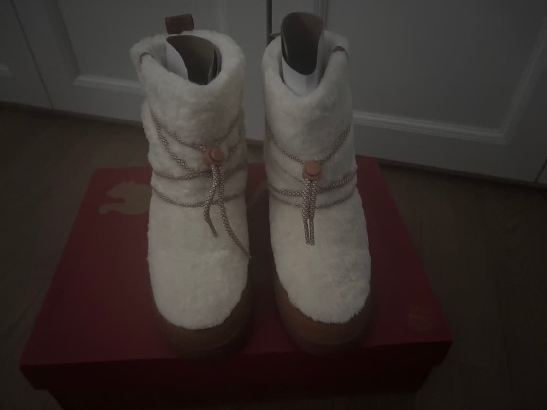 새것 푸마 시어링 부츠 털부츠 가죽부츠 방한부츠 230(235 추천) 상품이미지2