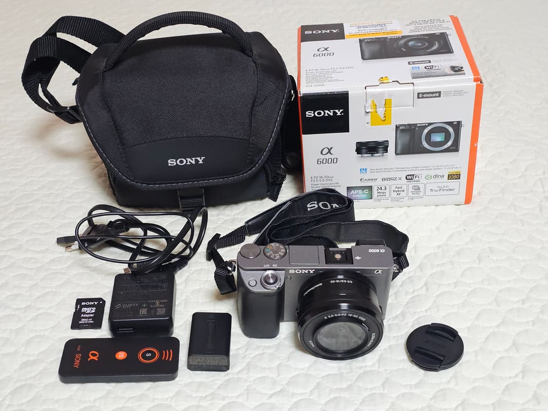 소니 a6000 미러리스 카메라(컷수 500컷대) 상품이미지10