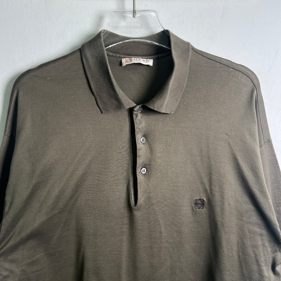 Loewe 로에베 빈티지 반팔 폴로 셔츠 상품이미지4