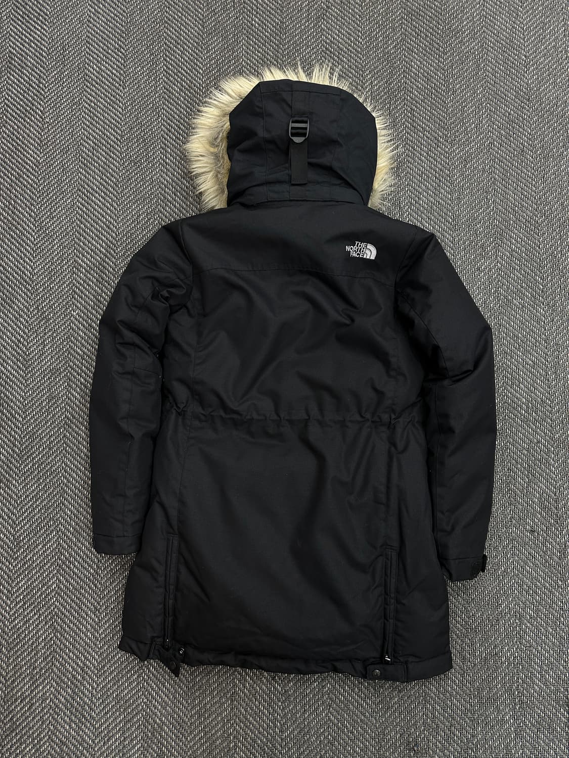 노스페이스 퍼후드 패딩 블랙 상품이미지7