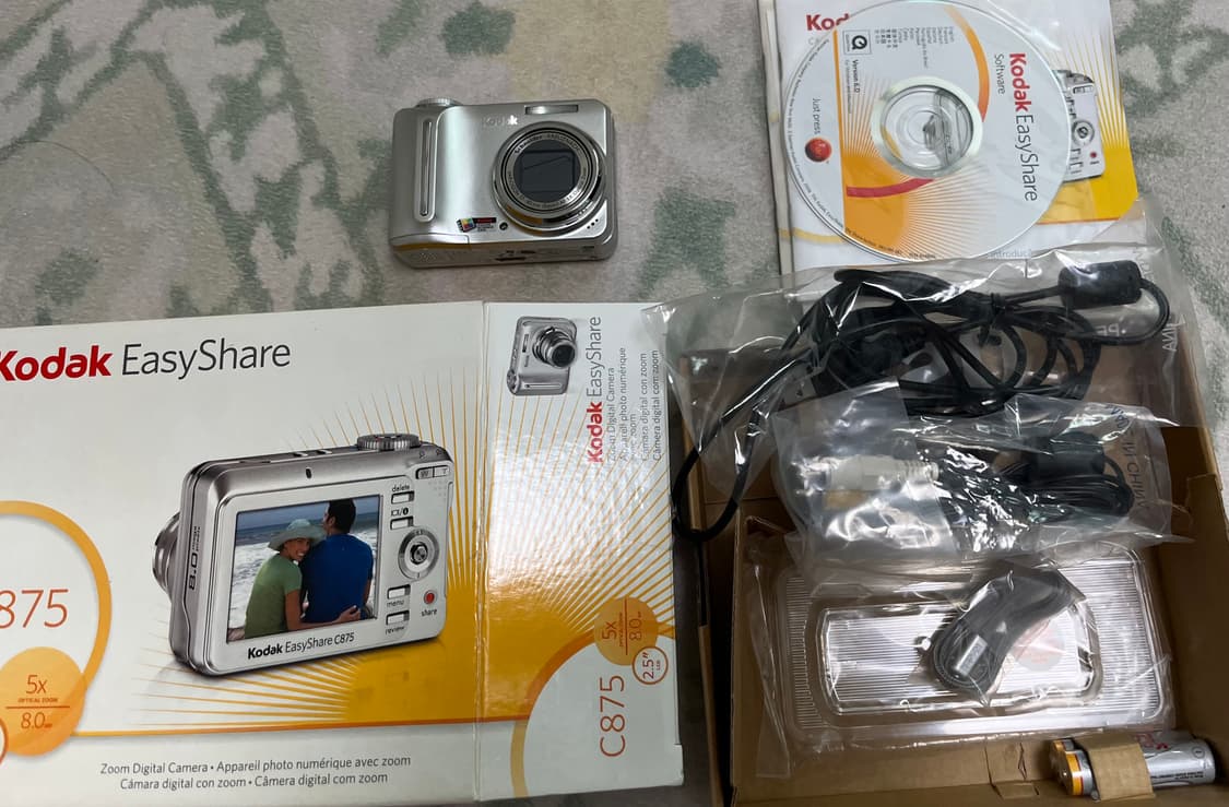 코닥 이지쉐어 c875 빈티지디카 상자 상품이미지7