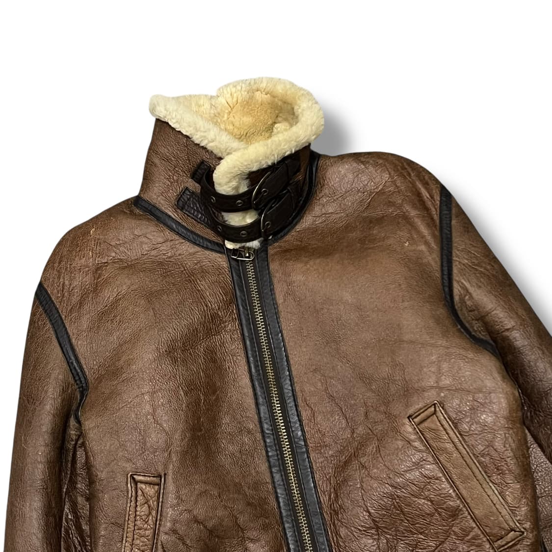 빈티지 B-3 무스탕 자켓 s08661 상품이미지4