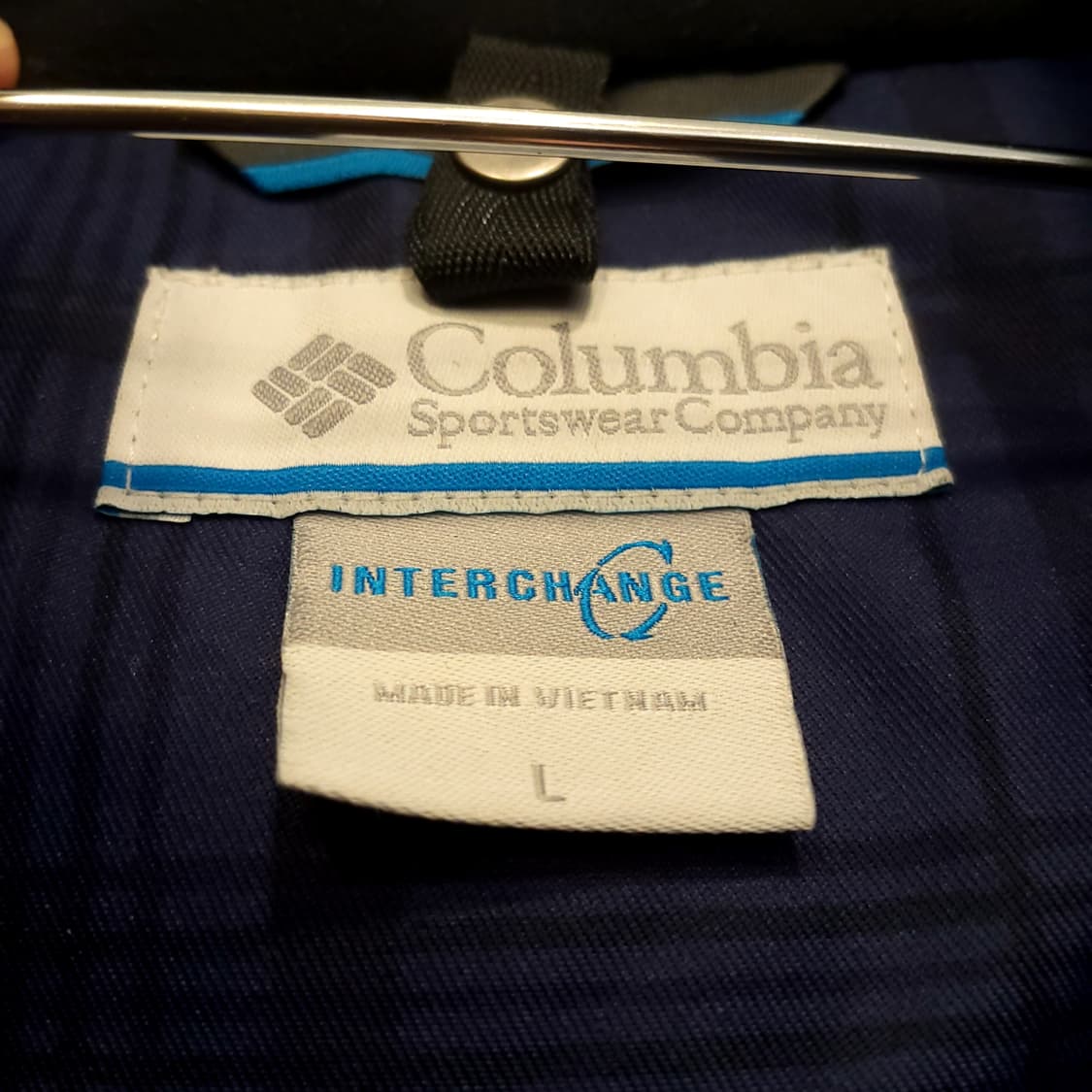 컬럼비아 체크 패턴 스키복 바람막이 상품이미지3