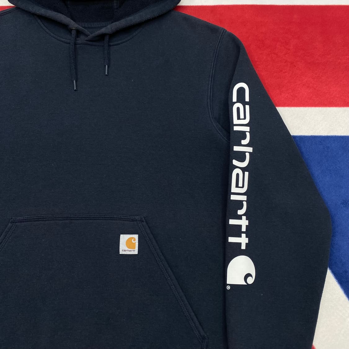 칼하트 스펠아웃 후드티 M 실측 L -XL  상품이미지3