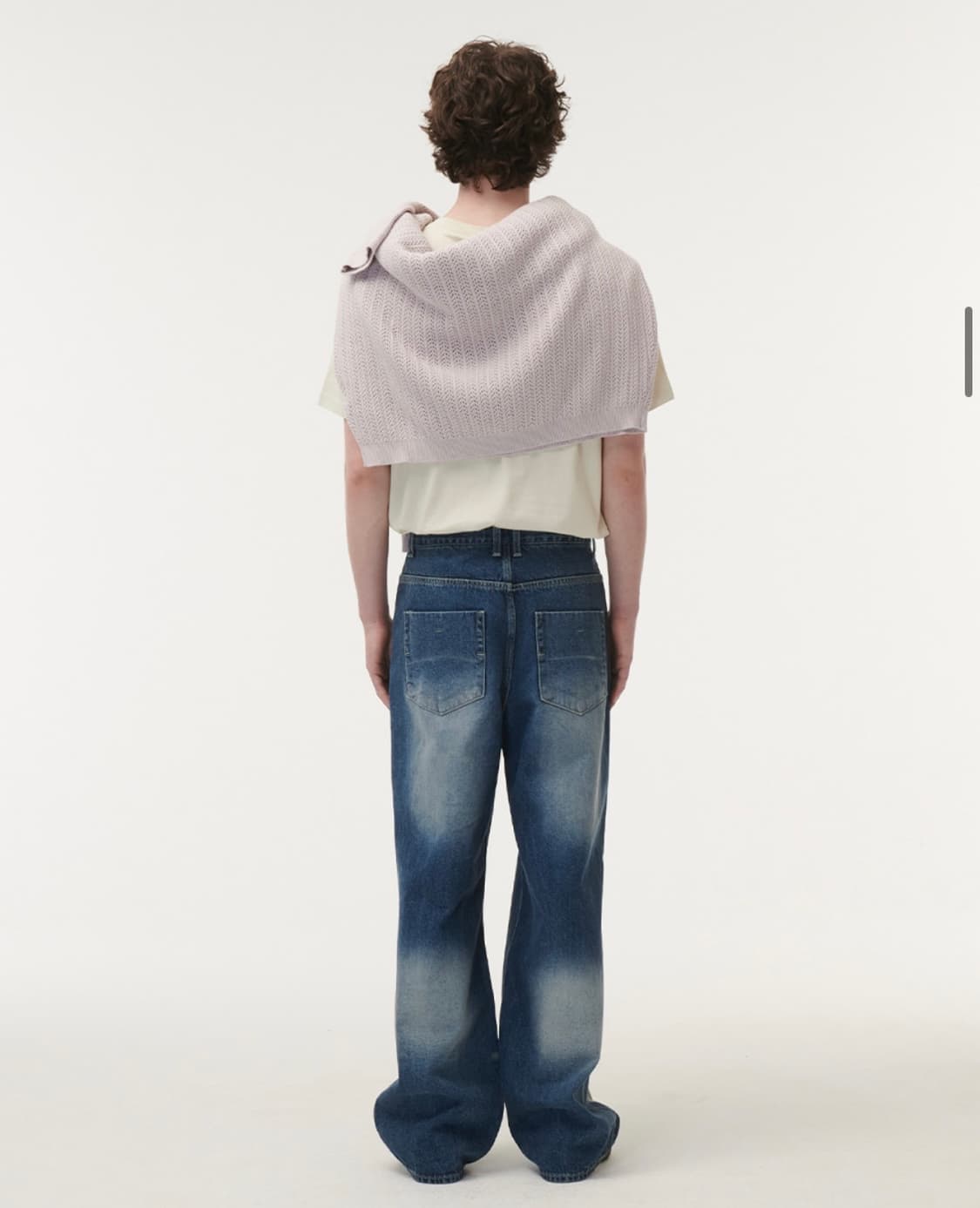 세터 브루클린 뉴트로 와이드 워시드 데님 팬츠 XL 상품이미지3