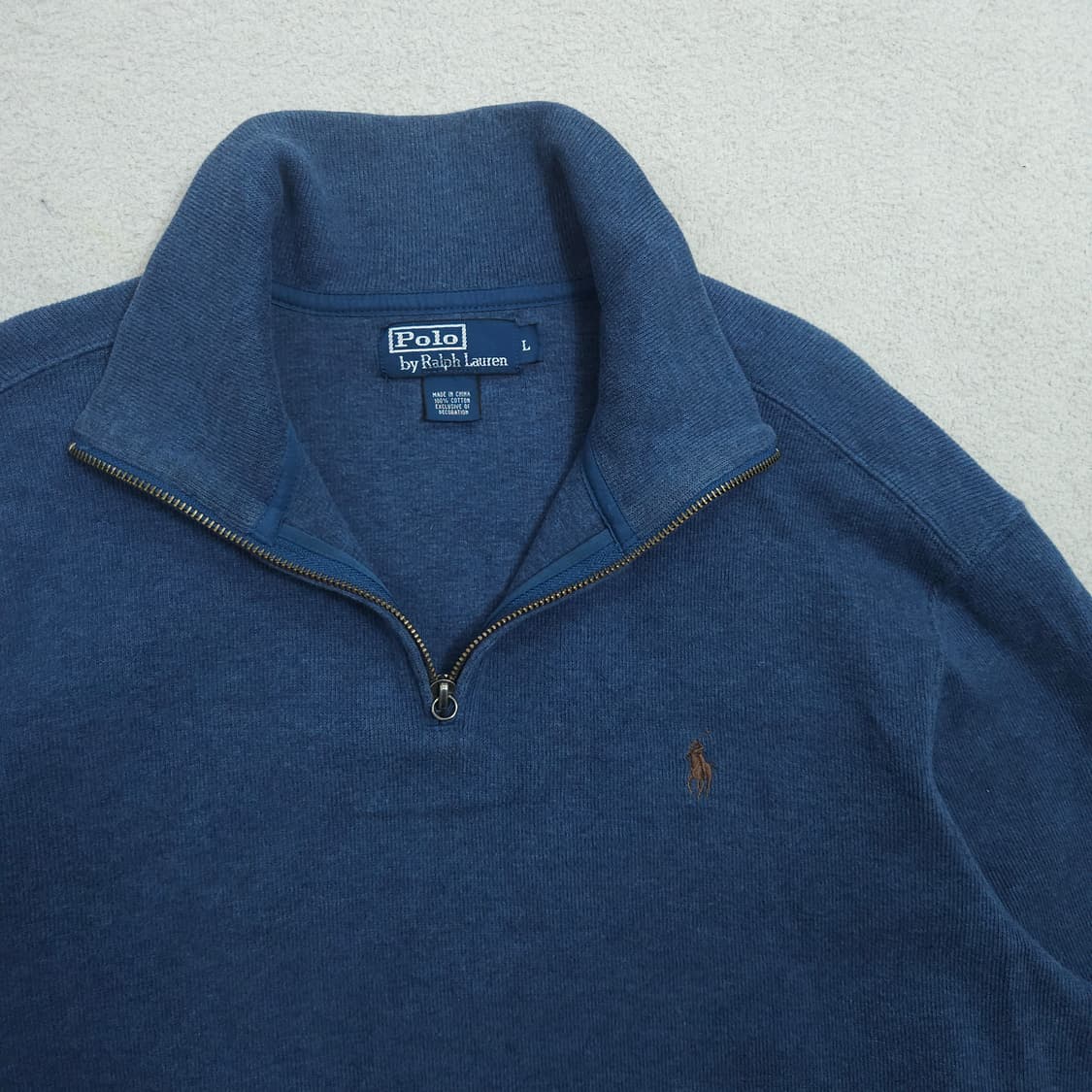 폴로 랄프 로렌 반집업 니트 L 상품이미지3