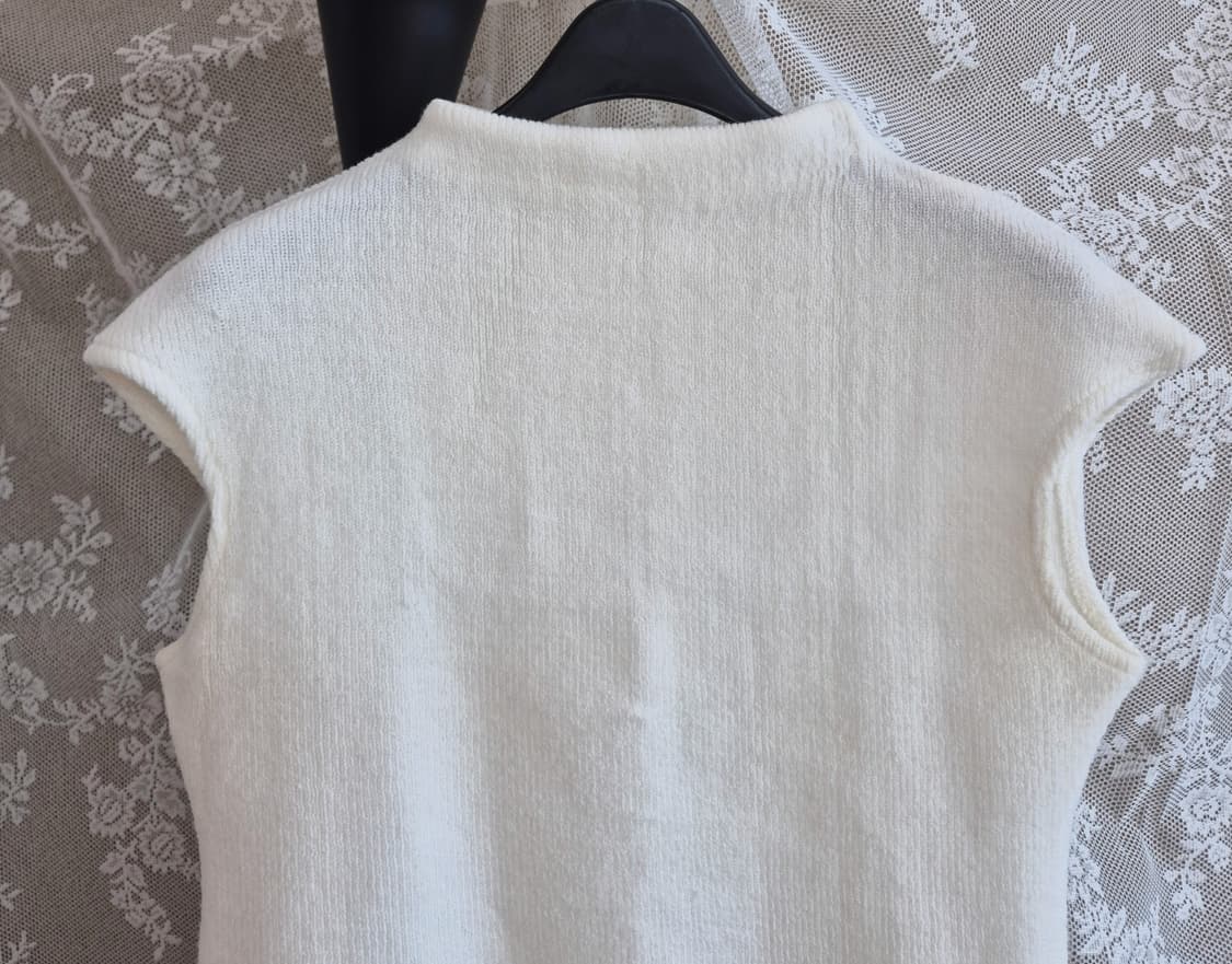 SIE 시에 조앤 하프넥 슬리브리스_아이보리 상품이미지3