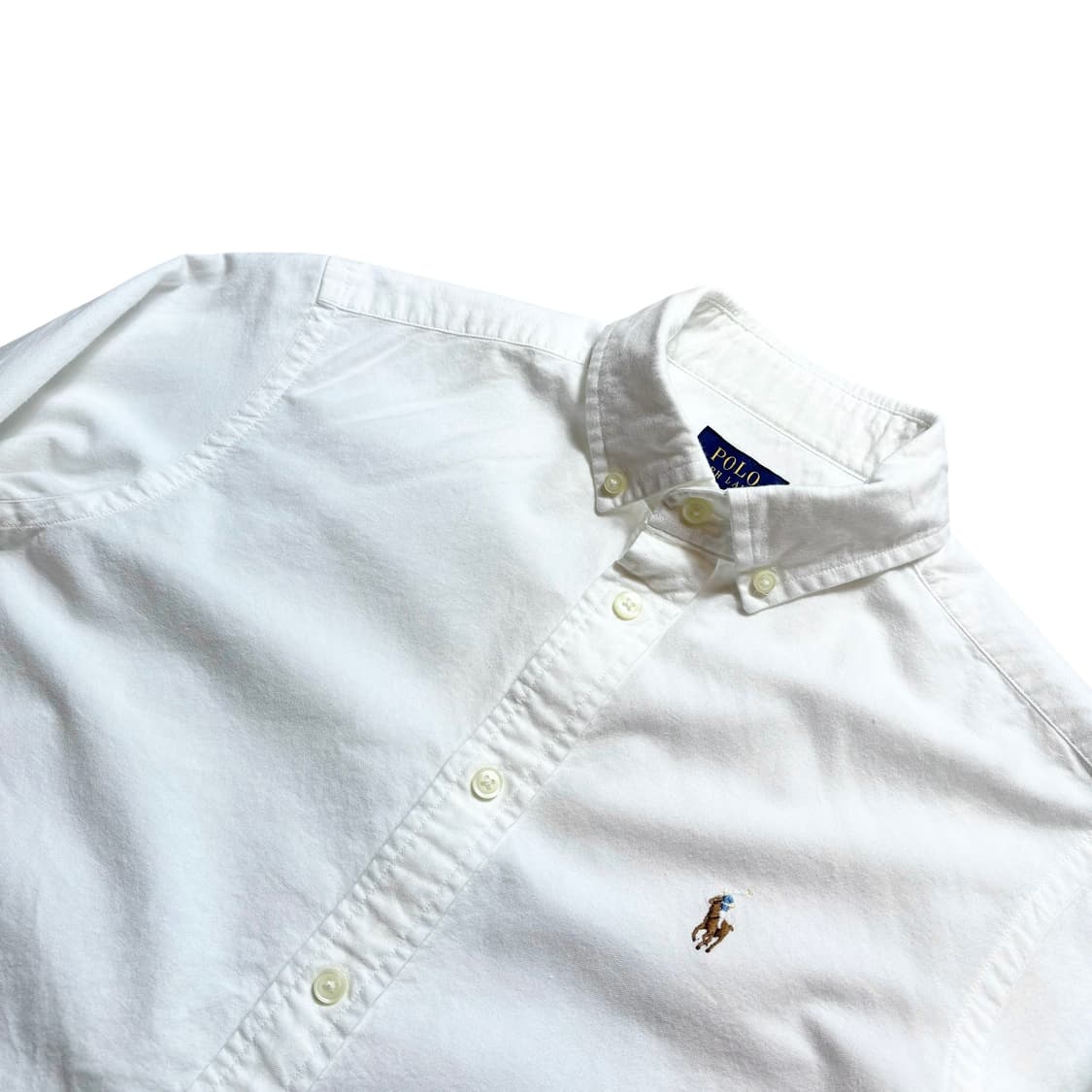 폴로 여성용 옥스퍼드면 화이트 셔츠 상품이미지2