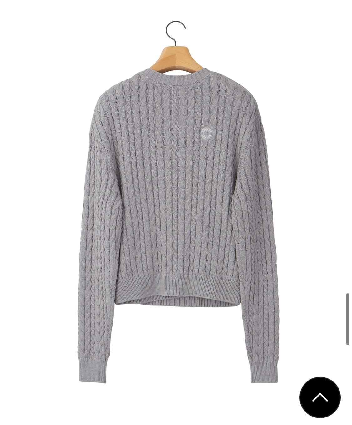 노앙(nohant) two way cable knit 새상품 팝니다. 상품이미지8