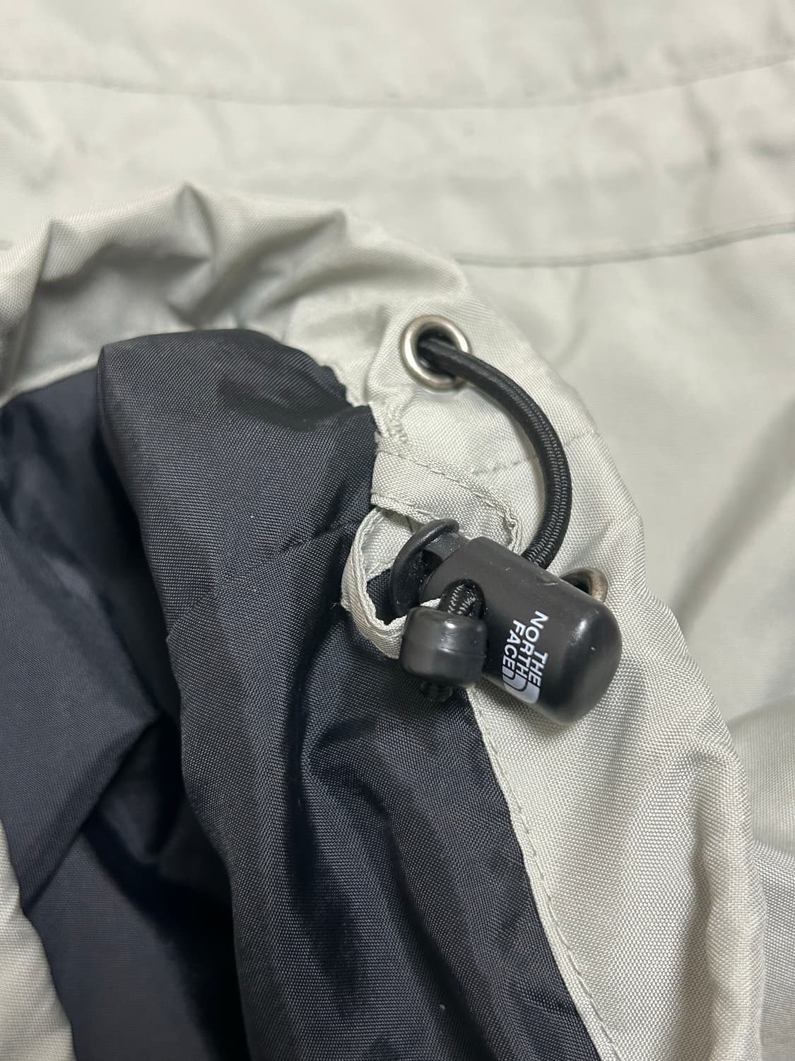 90s 노스페이스 라이트 그레이 하이드로프루프 투웨이 바람막이 자켓 상품이미지5