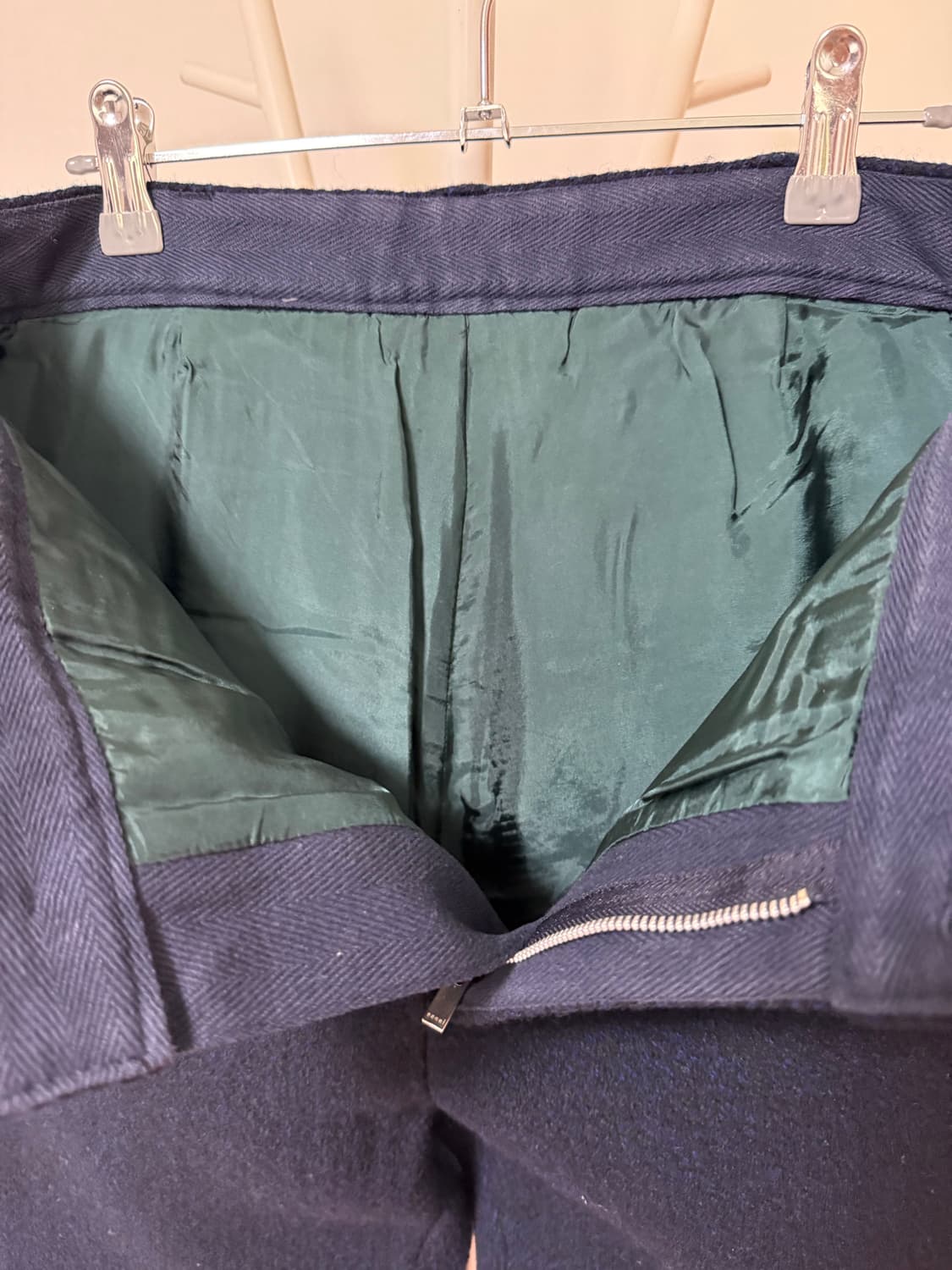 울 헤링턴 패턴 팬츠  상품이미지4