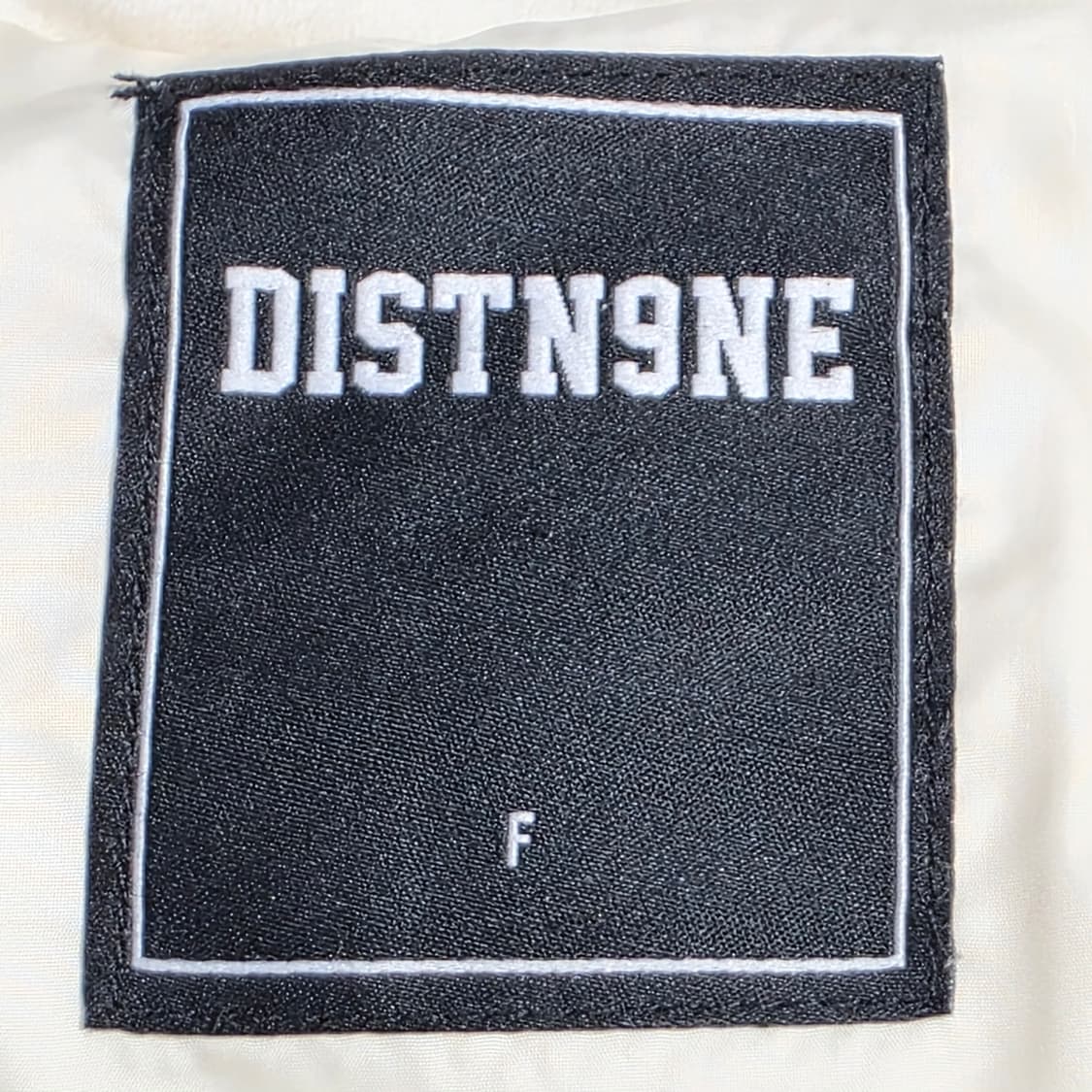 0723 DISTN9NE 디스트나인 아이보리 코듀로이 패딩 점퍼 free 상품이미지8