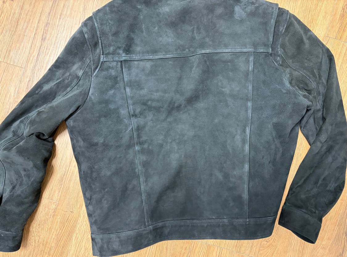 느와르라르메스 스웨이드 자켓 블랙 50 상품이미지3