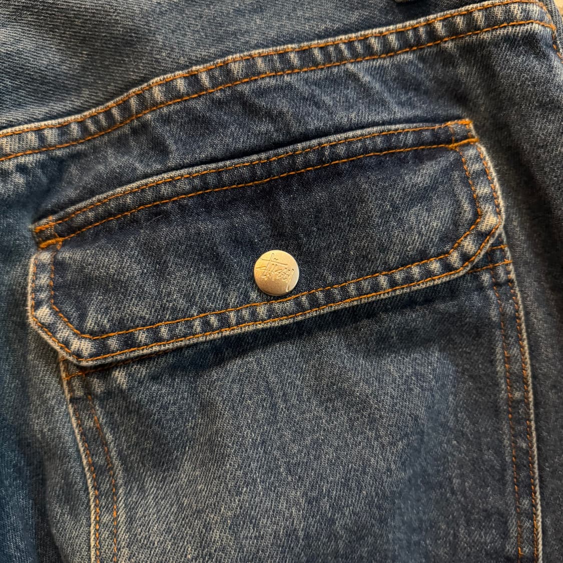 90s 올드 스투시 데님 팬츠 상품이미지8